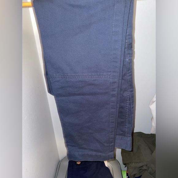 NAVY BLUE DICKIE PANTS - Picture 1 of 2